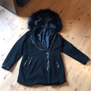 INC International Concepts Coat | Black | Heavy
